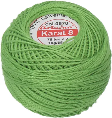 Obrázek produktu pro Háčkovací příze Karat 8 10 g - 1699