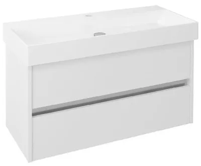 Immagine prodotto di Sapho Nirona - Mobile lavabo, 950x515x430 mm, bianco NR100-3030