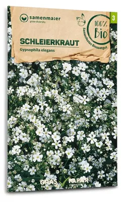 Produktbild von Schleierkraut einfach - Saatgut für zirka 50 Pflanzen