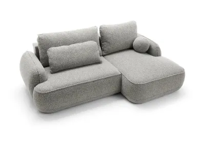 Produktbild von Modernes Ecksofa mit Schlaffunktion und Bettkasten Couch rechts ZURI - Hartman 07 e Lieferung und Hineintragen!