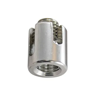 Produktbild von Kreuzklemme offen, 5mm, M12, Edelstahl A4