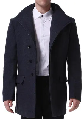 Produktbild von Dufflecoat für Herren – Slim Fit – Grau