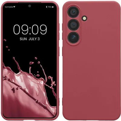 Productafbeelding van telefoonhoesje compatibel met hoesje - Case voor smartphone - Van TPU- In donkerroze