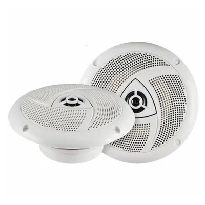 Productafbeelding van Reproductor met 2 luidsprekers, model MRP2-130, wit, geschikt voor sauna en badkamer