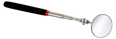 Produktbild von Teleskopinspektionsspiegel: Ausziehbar bis 65 cm, Ø 5 cm mit 2 Kugelgelenken