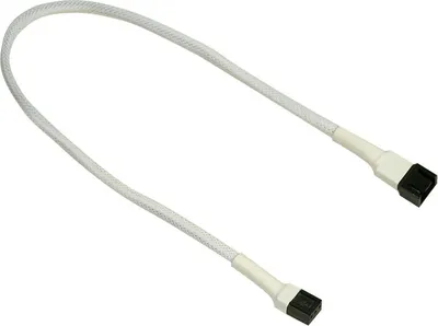 Image de Nanoxia Rallonge Molex 3 broches - 30 cm - blanc
