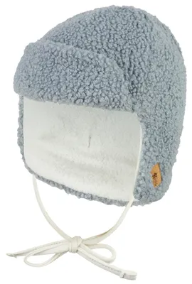 Produktbild von Sterntaler Fliegermütze aus Teddy mit Ohrenklappen und Bindebändern – gefüttert