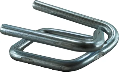 Produktbild von 100 Metallschnallen Klemmen Verzinkt 25 mm Umreifungsband Metallklemmen