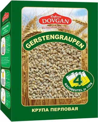 Produktbild von DOVGAN Gerstengraupen in Kochbeutel portioniert 4x100g