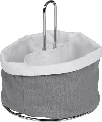 Produktbild von Aufbewahrungskorb Canvas mit Metallgestell