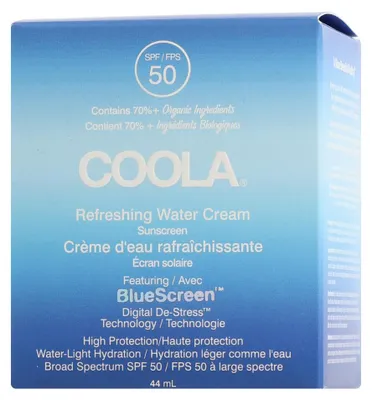 Produktbild von Coola Daily Skin Protection Refreshing Water Cream SPF 50 (44 ml)