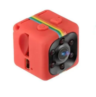 Immagine prodotto di MINI FULL HD B4-SQ11 Telecamera 1080P con rilevatore di movimento Telecamera a cubo rossa