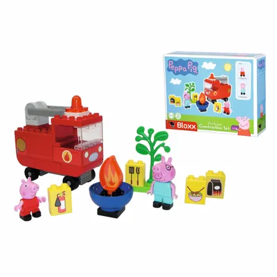 Image de BIG 800057146 BIG PlayBIG Bloxx Peppa Pig Feuerwehrauto