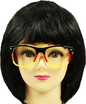 Produktbild von HAAC Fan Brille Gag Party klaren Gläsern Deutschlandsfarben Deutschland Fußball