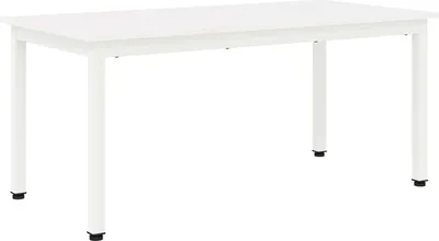 Obrázek produktu pro Konferenční stolek Bílá 100 x 50 x 45 cm Masivní borové dřevo