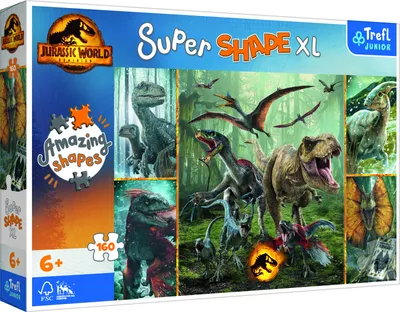 Produktbild von Trefl 50026, 160 Stück(e), Dinosaurier, 6 Jahr(e)