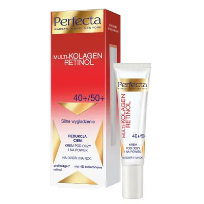 Obrázok produktu pre Perfektný Multikolagén s Retinolom proti vráskam a tmavým kruhom pod očami, 15ml, pre ženy 40+/50+