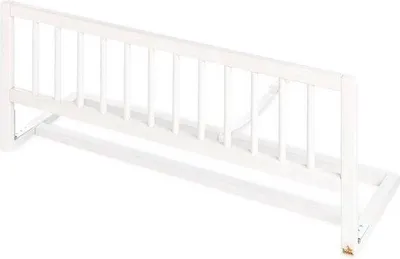 Produktbild von Famanu Bettgitter 90 cm – Sicherheitsgitter für Kinderbett – Schutzgitter – Weiß