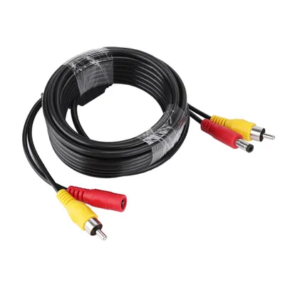 Zdjęcie produktu dla Kabel wideo, kabel audio, kabel AV, kabel AV RCA, kabel wideo do kamery, kabel wideo do monitoringu