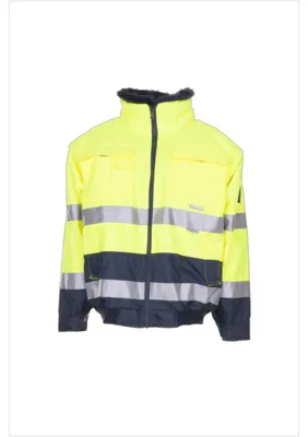 Produktbild von Planam Warnschutz Comfortjacke gelb/marine Gr. XXL, 2047060