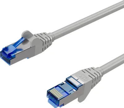 Produktbild von kabelbude KB7572002, 10 m, Cat6a, S/FTP (S-STP), RJ-45, RJ-45, Grau