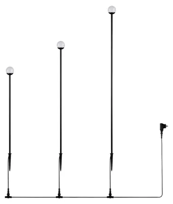 Produktbild von Trio - Stehlampe SCOOP - Schwarz - 5x5x95 cm