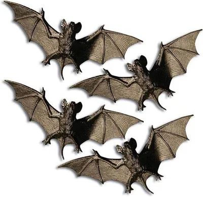Productafbeelding van Vledermuizen voor Halloween Kostuums - 11 cm