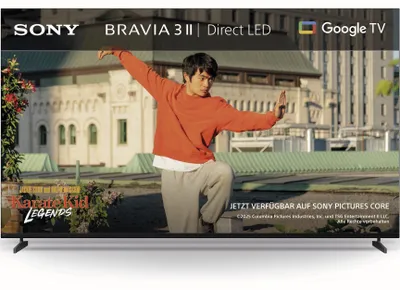 Produktbild von Sony BRAVIA 3 II, 139,7 cm (55"), 3840 x 2160 Pixel, LED, Smart-TV, WLAN, Schwarz