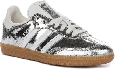 Obrázek produktu pro Adidas Samba OG W ve stříbrné barvě pro ženy - 7 UK - 40 2/3 EU - 8.5 US / Silver