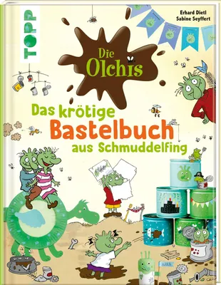 Produktbild von Die Olchis. Das krötige Bastelbuch aus Schmuddelfing