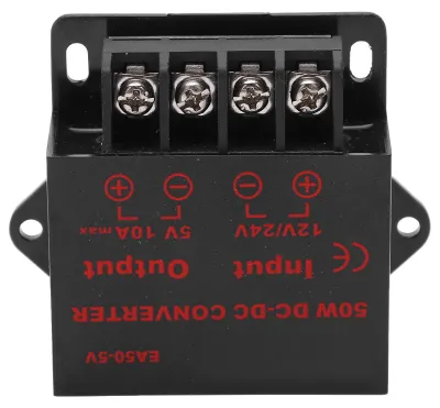 Produktbild von Stromwandleradapter DC 24V 12V auf 5V 10A Spannungsregler für Motorrekorder EA50-5V