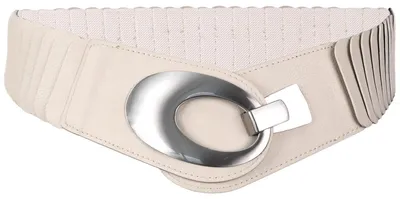 Produktbild von irisaa breiter Damen Gürtel Elastischer Taillengürtel, Hüftgürtel Stretch Gürtel mit Hakenverschluss
