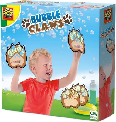 Produktbild von SES Creative Multi bubbles - Seifenblasen Krallen, 200 ml, 5 Jahr(e)