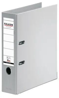 Produktbild von Ordner Chromocolor A4 PP 80mm grau Packung mit 10 Stück