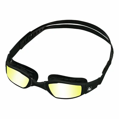 Produktbild von Aquasphere Ninja Schwimmbrille Mit Spiegelglas Schwarz  Herren,Damen Schwarz One Size