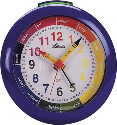 Produktbild von Atlanta Atlanta 1265/5 blau Quartzwecker mit Obenabsteller