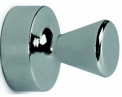 Image de MAUL Aimants coniques, 4 pièces, 7 kg, acier, métal néodyme, Ø 1,7 x 2 cm, argent