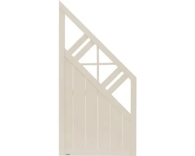 Produktbild von Zaun Abschlusselement Konsta Provence rechts 90 x 180/90 cm, natur