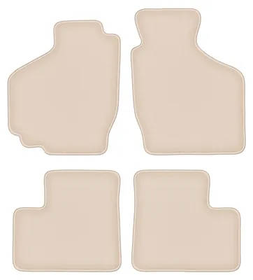 Produktbild von DURBAN Beige Velours-Fußmatten-Set für Suzuki Ignis I Schrägheck (2001-2008)