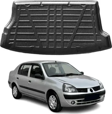 Image de Bac de coffre pour Renault Clio 1999-2006 hayon 3 portes caoutchouc