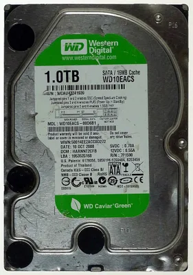 Produktbild von 1000GB Western Digital HDD AV-GP WD10EACS SATA2 ID14199