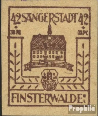 Produktbild von Briefmarken Finsterwalde 1946 Mi 11 gestempelt Wiederaufbau
