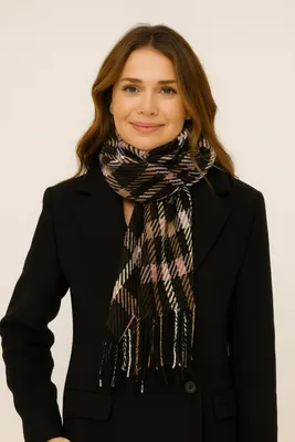 Produktbild von Winterschal Elegant moderner Karoschal, Italy von collezione alessandro