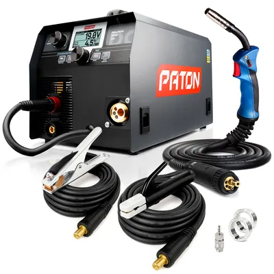 Obrázok produktu pre PATON StandardMIG-160 A - zváračka 3 v 1 pre MIG/MAG, MMA a TIG LIFT, zváračka na 230 V, zváračka tavným drôtom bez plynu, zváračka MIG s