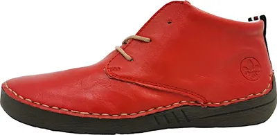 Productafbeelding van Rieker  Damenschuhe Stiefel Schnürstiefel Rot Freizeit