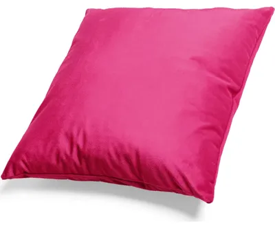 Imagen del producto de Funda de cojín de microfibra, 50x50 cm, color fucsia