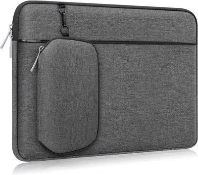 Obrázek produktu pro Pouzdro na 13,3palcový notebook, voděodolné ochranné pouzdro, lehká taška s přihrádkou na příslušenství, ochranné pouzdro pro MacBook Air, Pro a Surface s odnímatelnou malou taškou