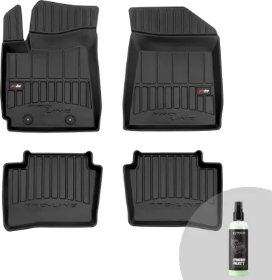 Produktbild von FROGUM ProLine 3D Gummimatten Exklusiven Auto Fußmatten Autofussmatten für Hyundai i10 III ab 2019