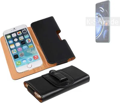 Produktbild von K-S-Trade Schützhülle Handyhülle kompatibel mit Xiaomi Redmi Note 11SE Holster Gürtel Tasche Schutzhülle Handy-Tasche Smartphone Case