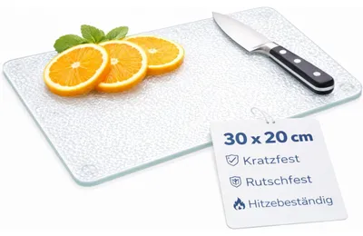 Schneidematte 30x20 cm, kratzfest, hitzebeständig, 1 Stück